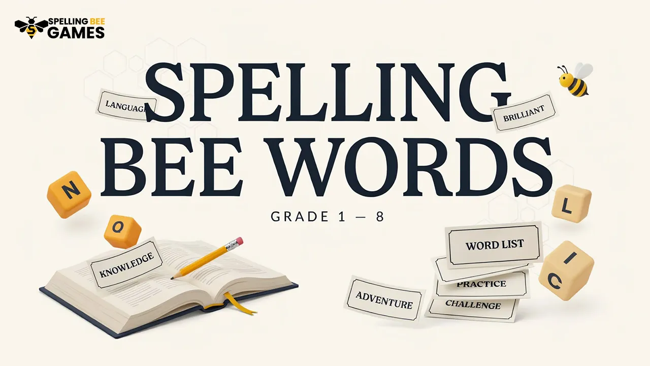 Spelling Bee Words by Grade